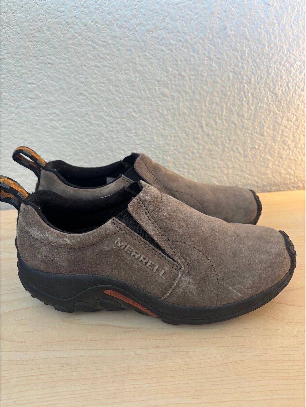 Merrell Women's Jungle Moc Slip On Shoe Size 6.5 Gunsmoke Gray